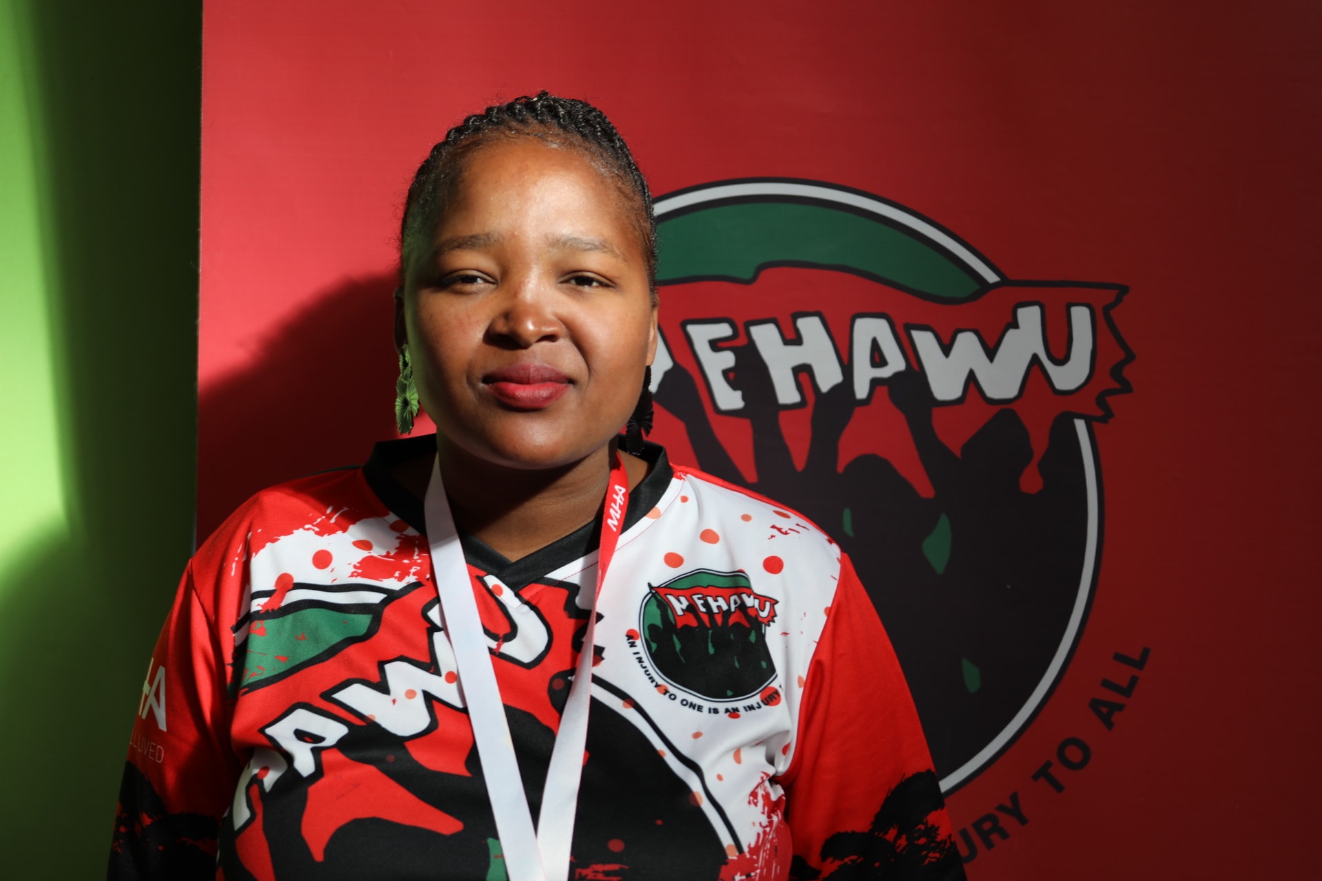 Newly Elected Nkangala Regional Treasurer - Cde Ayanda Bhembe.